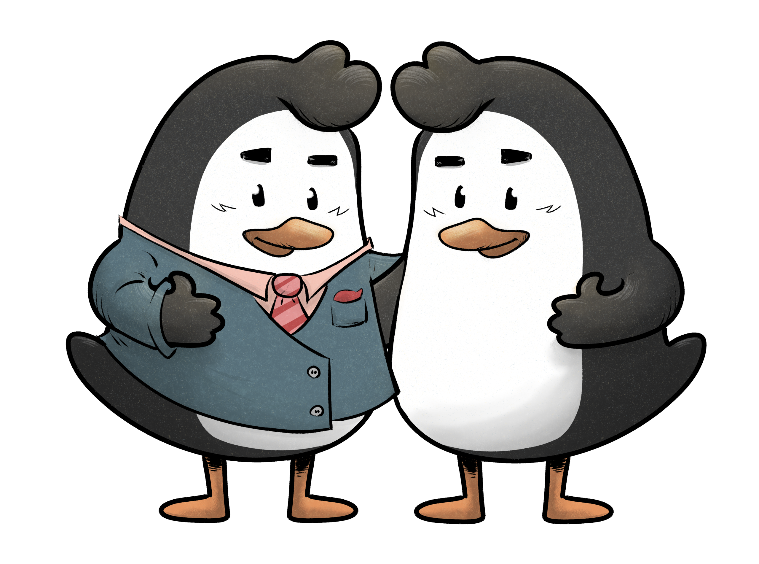 Paul the Penguin, the Cassus Connect mascot
